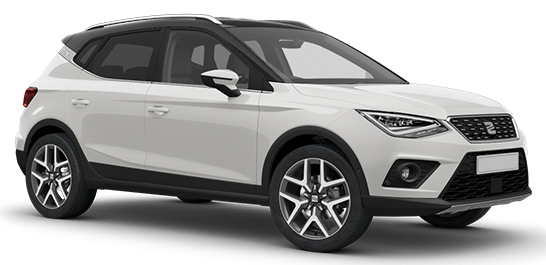 Na przykład: Seat Arona