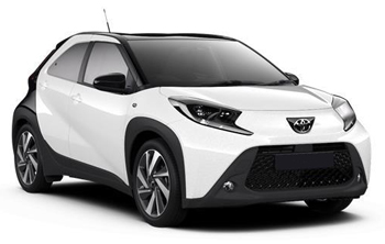 ﻿Beispielsweise: Toyota Aygo X