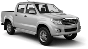 ﻿Par exemple : Toyota Hilux Double